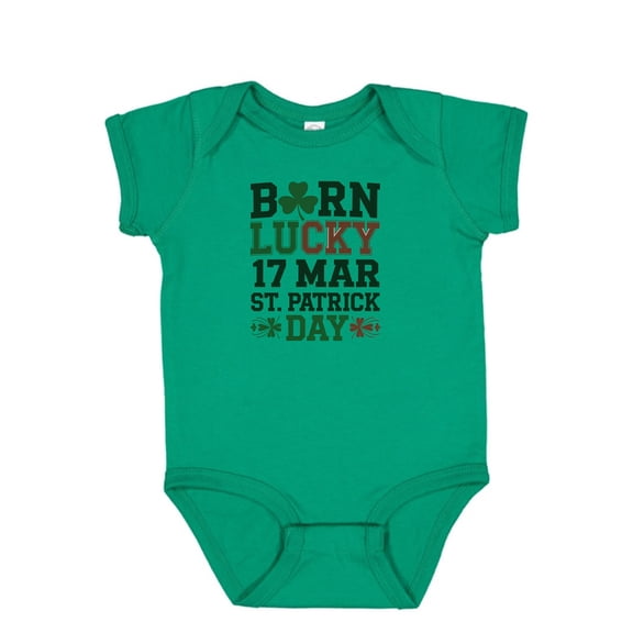 Bella Canvas St. Patrick's Day Baby Clothes Bodysuit