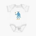 thumbnail image 1 of Bella Canvas Stanley Short Sleeve Baby One-Piece Newborn Gender Neutral Outfit, Baby Boy Or Girl Bodysuit, Birrthday Gifts, 1 of 3