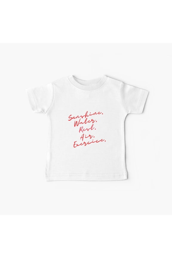Bella Canvas Sunshine Water Rest Air Exercice Baby T-Shirt