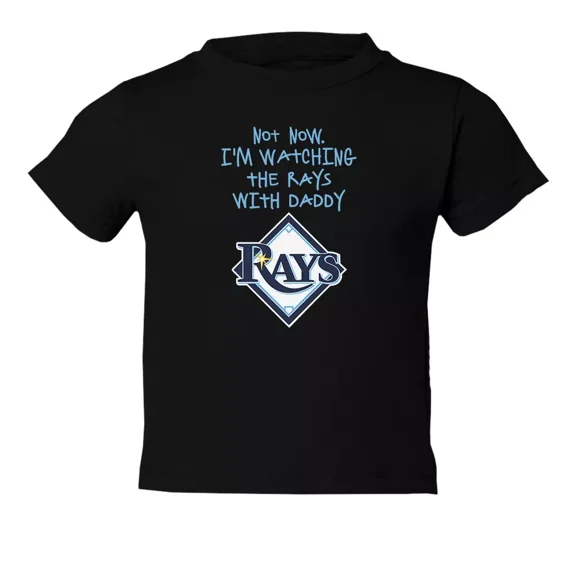 Bella Canvas Tampa Bay Watching With Daddy Toddler Boys & Girls Shirt, Gift for Baby or Kids