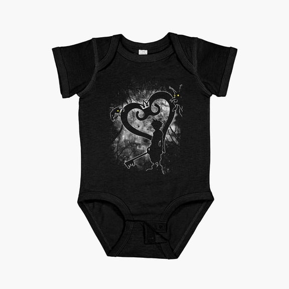 Bella Canvas The Keyblade Chosen One. Short Sleeve Baby One-Piece Newborn Gender Neutral Outfit, Baby Boy Or Girl Bodysuit, Birrthday Gifts