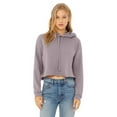 thumbnail image 1 of Bella + Canvas, The Ladies' Cropped Fleece Hoodie - STORM - L, 1 of 4