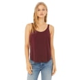 thumbnail image 1 of BE 8802 LAD FLOWY SD SLIT TANK (MAROON S), 1 of 4