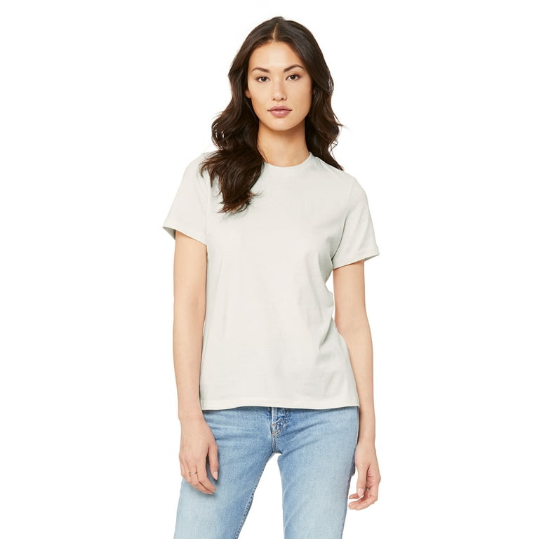 Ladies white jersey shirt discount