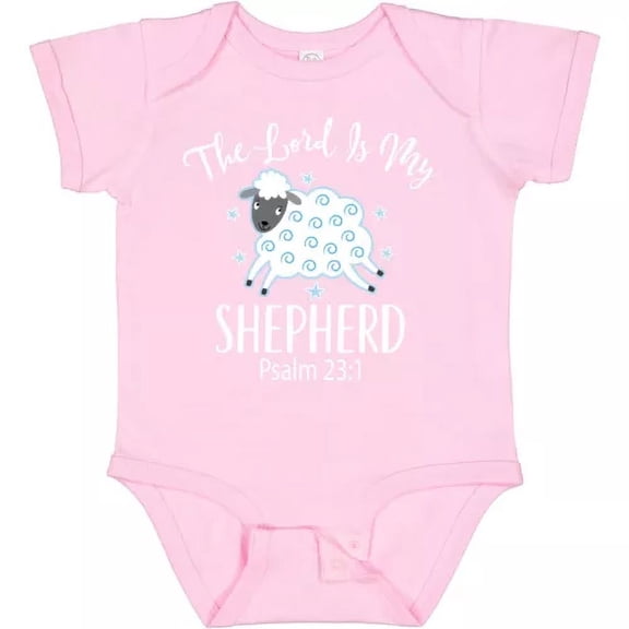 Bella Canvas The Lord Is My Shepherd Psalm 23 Baby Psalms Christian Infant Bodysuit