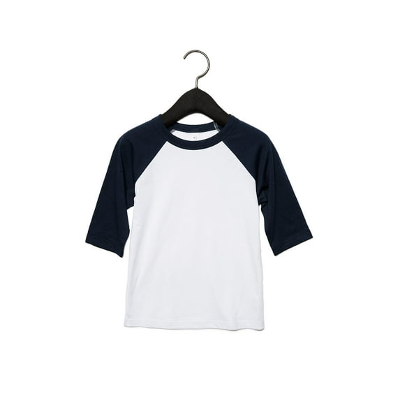 Bella + Canvas Toddler 3/4-Sleeve Baseball T-Shirt - 3200T