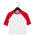 thumbnail image 1 of Bella + Canvas Toddler 3/4-Sleeve Baseball T-Shirt, 1 of 9