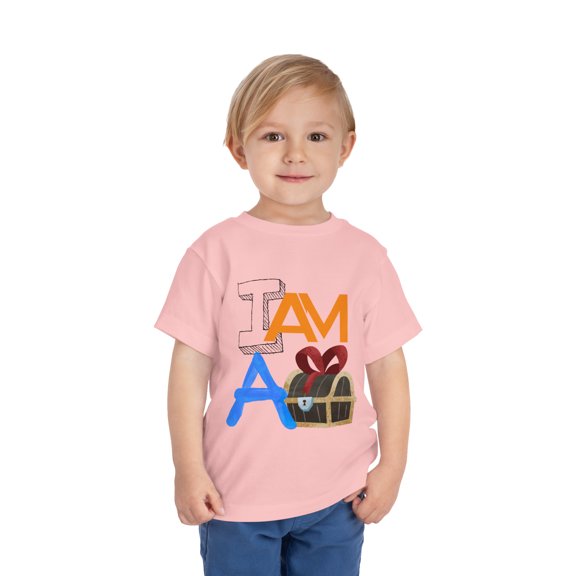 Bella Canvas Toddler I Am A Treasure Short Sleeve Tee
