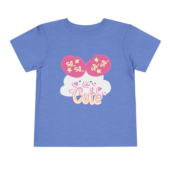 Bella Canvas Toddler I'm So Cute Short Sleeve Tee