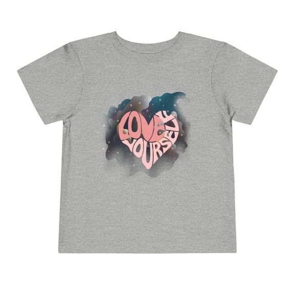 Bella Canvas Toddler Love Yourself Short Sleeve Tee