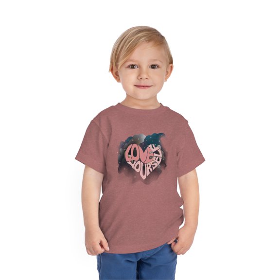 Bella Canvas Toddler Love Yourself Short Sleeve Tee
