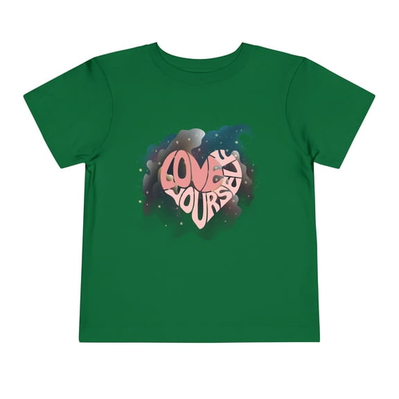Bella+Canvas Toddler Love Yourself Short Sleeve Tee