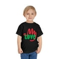 thumbnail image 1 of Bella+Canvas Toddler My Love Short Sleeve Tee, 1 of 3