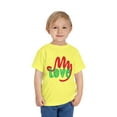 thumbnail image 1 of Bella+Canvas Toddler My Love Short Sleeve Tee, 1 of 3
