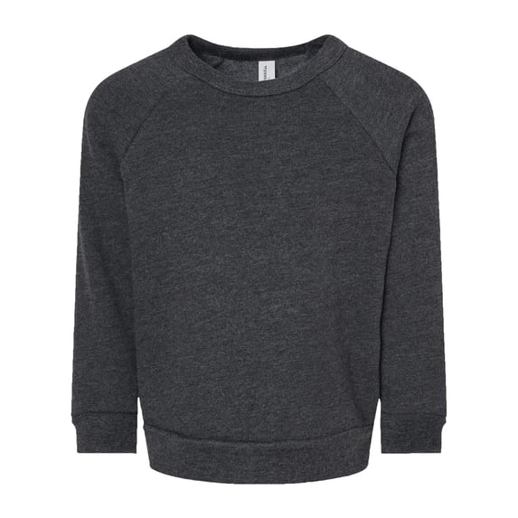 Bella + Canvas 3901T Toddler Sponge Fleece Raglan Sweatshirt