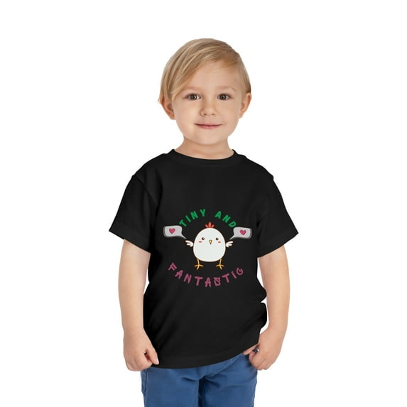 Bella+Canvas Toddler Tiny and Fantastic Short Sleeve Tee