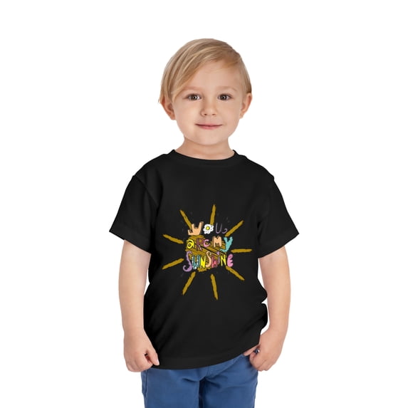 Bella+Canvas Toddler You Are My Sunshine Short Sleeve Tee
