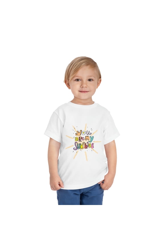 Bella+Canvas Toddler You Are My Sunshine Short Sleeve Tee
