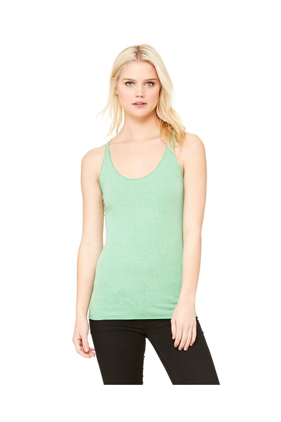 Bella Canvas Triblend Racerback Tank (8430) Grey Triblend