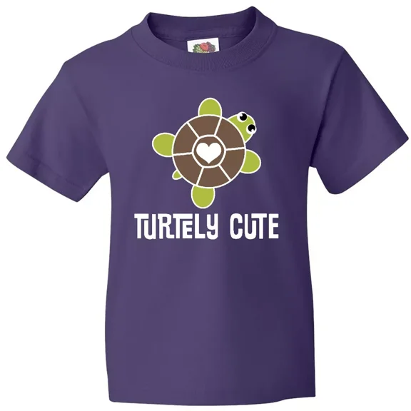 Bella Canvas Turtley Cute Girl Turtle Lover Girls Childs Baby Animals Toddler Shirt