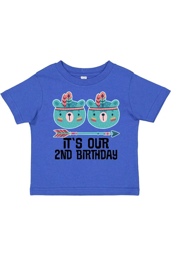 Bella Canvas Twins 2nd Birthday Outfits Toddler Shirt 2 Year Old Im Child Kid Hws Toddler Shirt