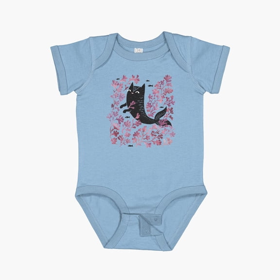 Bella Canvas Undersea Short Sleeve Baby One-Piece Newborn Gender Neutral Outfit, Baby Boy Or Girl Bodysuit, Birrthday Gifts