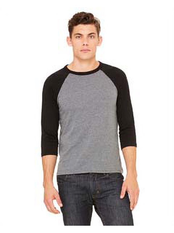 Bella + Canvas Unisex 3/4-Sleeve Baseball T-Shirt
