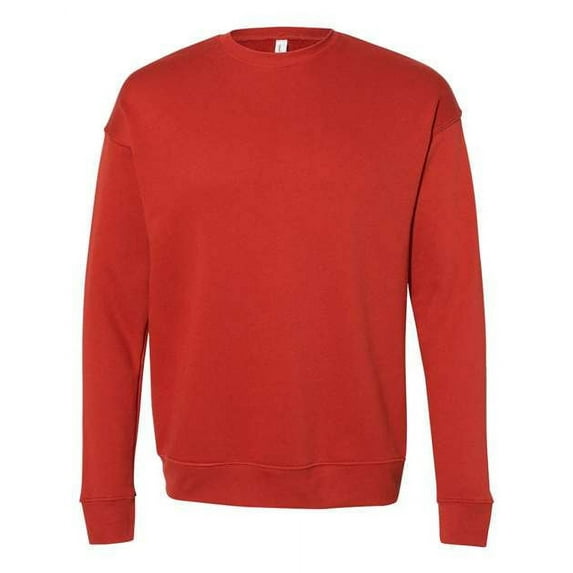 Bella + Canvas Unisex Drop Shoulder Fleece 2XL BRICK