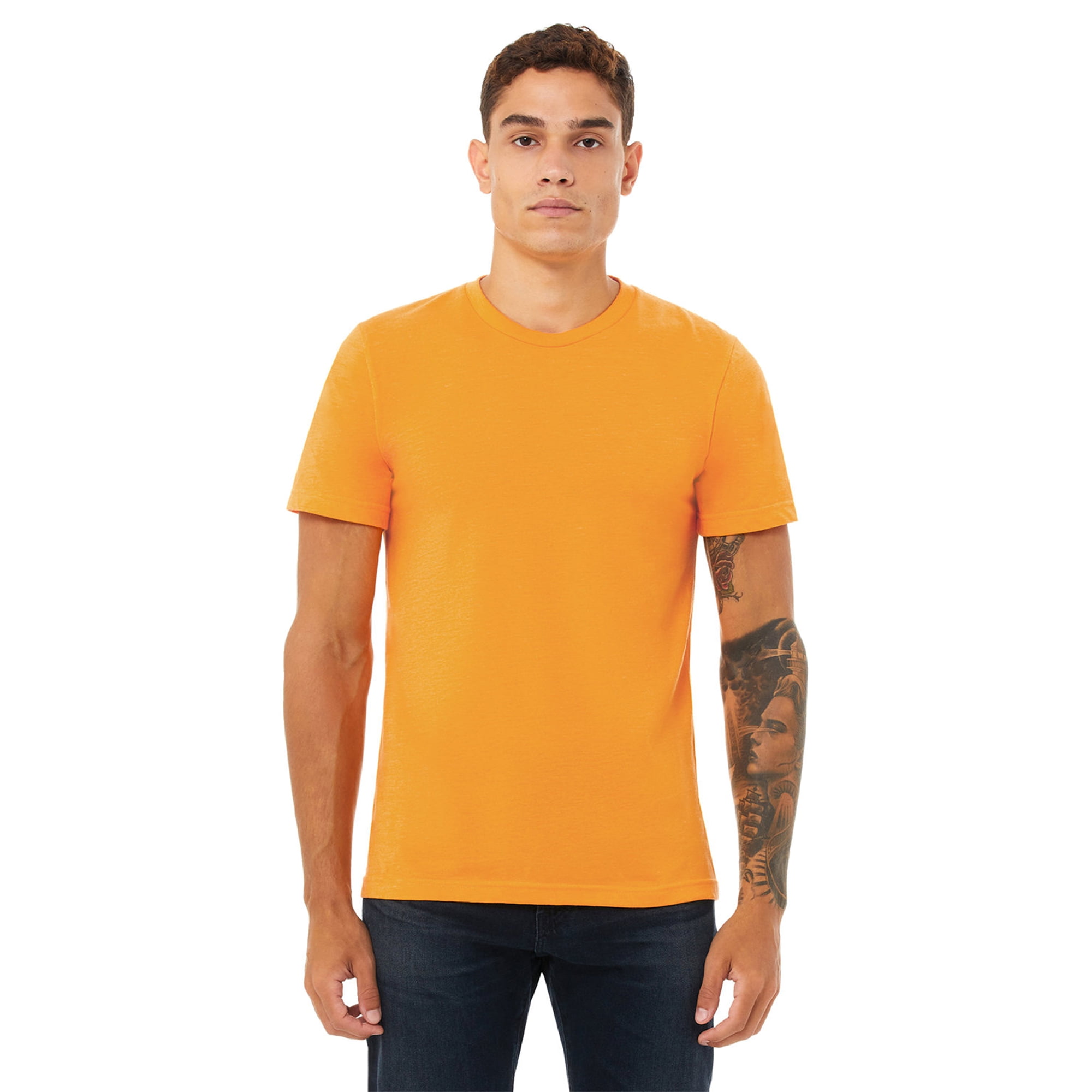 Bella + Canvas Unisex Heather Cvc T-Shirt - Walmart.com