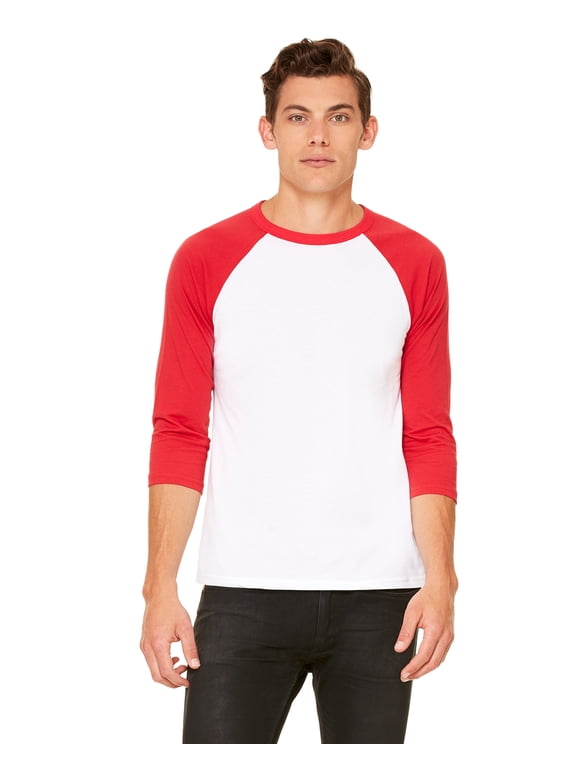 Bella + Canvas - Unisex Three-Quarter Sleeve Baseball Tee - 3200