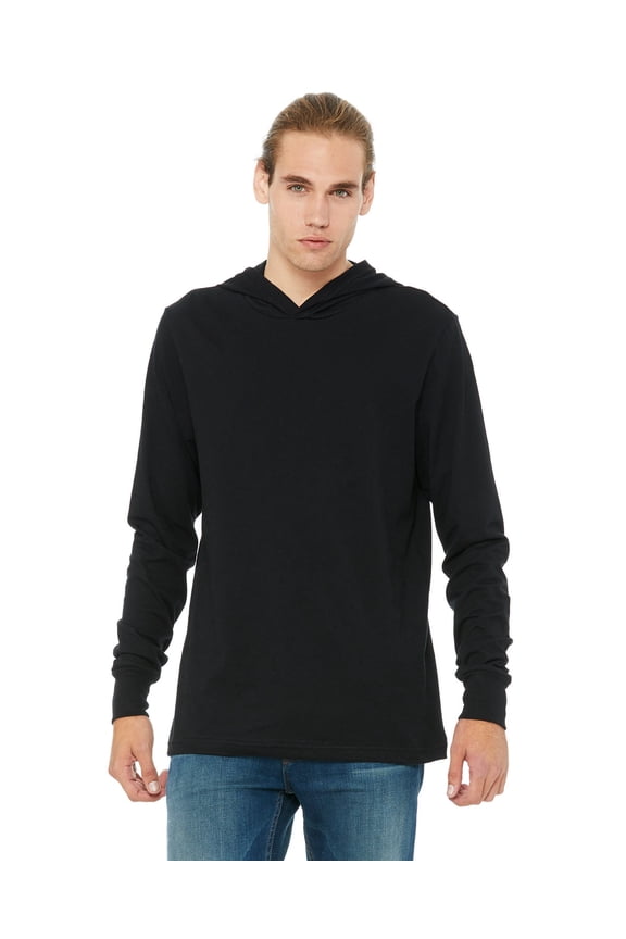 Bella + Canvas Unisex Jersey Long-Sleeve Hoodie - 3512