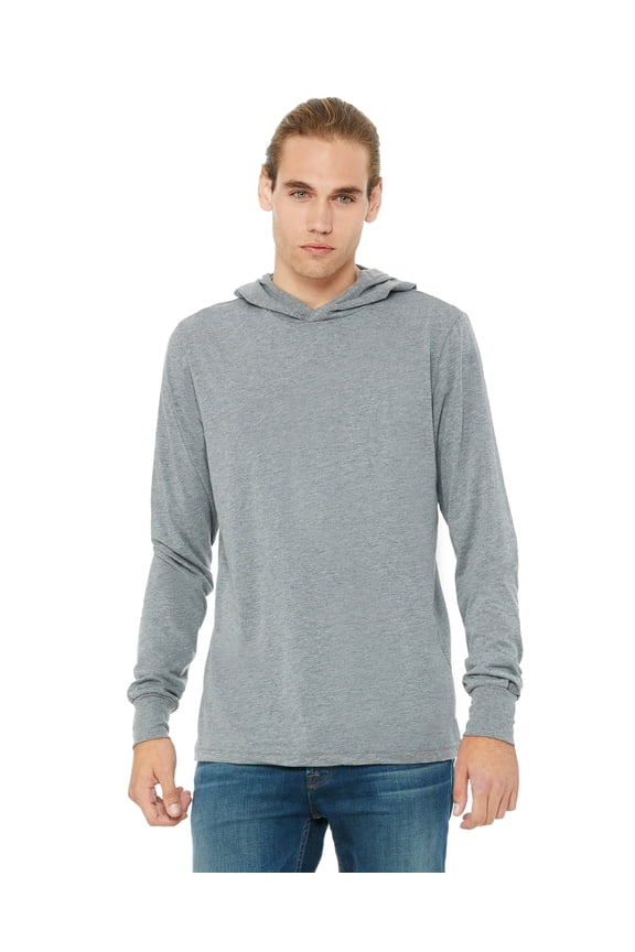 Bella + Canvas Unisex Jersey Long-Sleeve Hoodie - 3512