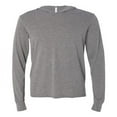 thumbnail image 1 of Bella + Canvas Unisex Jersey Long-Sleeve Hoodie, Large, Grey Triblend, 1 of 4