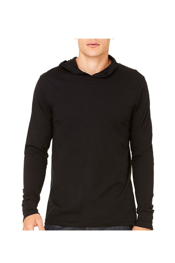 Bella Canvas Unisex Jersey Long Sleeve Hoodie, Style C3512