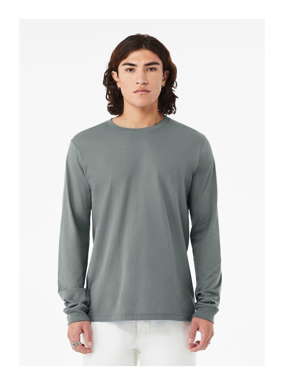 Bella + Canvas - Unisex Jersey Long-Sleeve T-Shirt - 3501 - BLUE STORM - 3XL