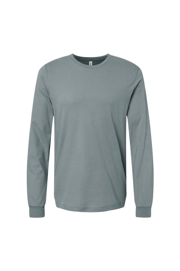 Bella Canvas Unisex Jersey Long-Sleeve T-Shirt - Blue Storm - Small