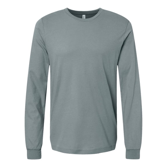 Bella Canvas Unisex Jersey Long-Sleeve T-Shirt - Blue Storm - X-Small