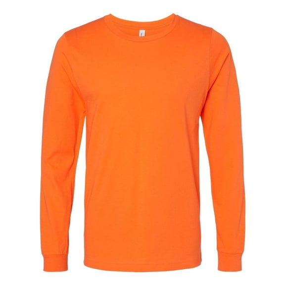 Bella Canvas Unisex Jersey Long-Sleeve T-Shirt Orange