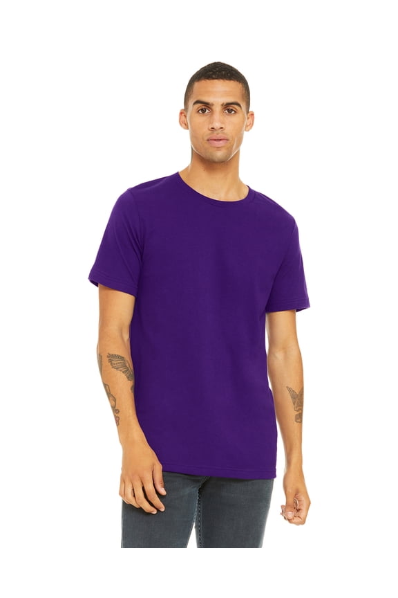 Bella + Canvas Unisex Jersey Short-Sleeve T-Shirt - 3001C