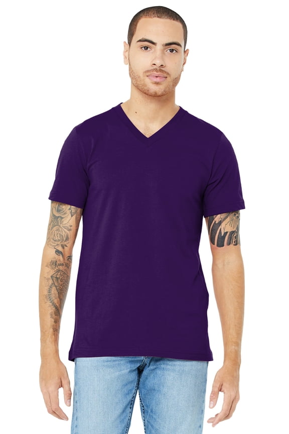 Bella + Canvas Unisex Jersey Short Sleeve V-Neck Tee C3005