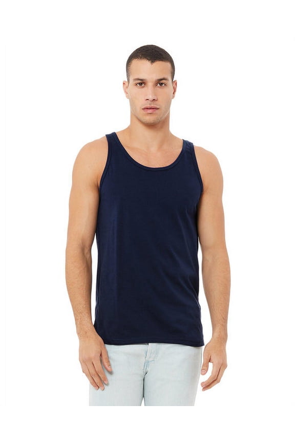Bella + Canvas - Unisex Jersey Tank - 3480 - NAVY - 3XL