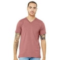 thumbnail image 1 of Bella Canvas Unisex Jersey V-Neck Tee - Mauve - M, 1 of 5
