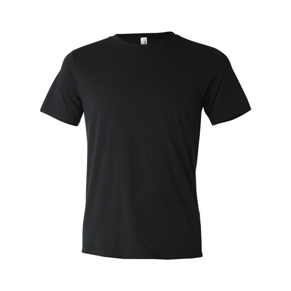 Bella Canvas Unisex Poly-Cotton Short-Sleeve T-Shirt - Black - M - (Style # 3650 - Original Label)