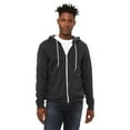 thumbnail image 1 of Bella + Canvas Unisex Poly-Cotton Sponge Fleece Full-Zip Hooded Sweatshirt, 1 of 1