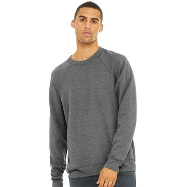 Bella + Canvas Unisex Sponge Fleece Crewneck Sweatshirt 3901 - Grey Triblend - Small