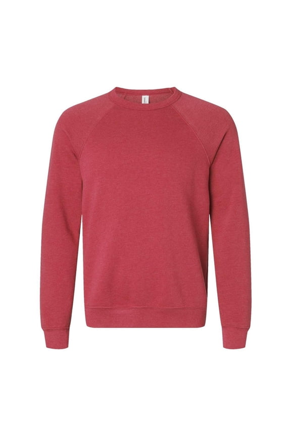 BELLA + CANVAS Sponge Fleece Raglan Crewneck Sweatshirt