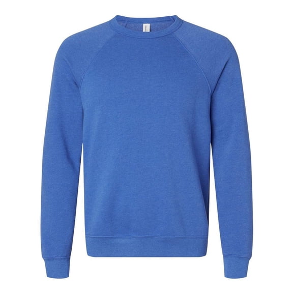 BELLA   CANVAS Sponge Fleece Raglan Crewneck Sweatshirt