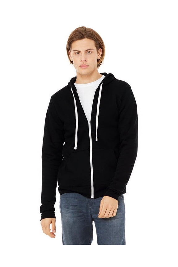 BELLA + CANVAS Triblend Sponge Fleece Full-Zip Hoodie