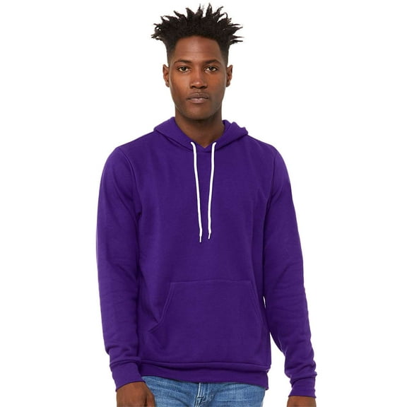 BELLA   CANVAS Unisex Sponge Fleece Hoodie Size up to 3XL