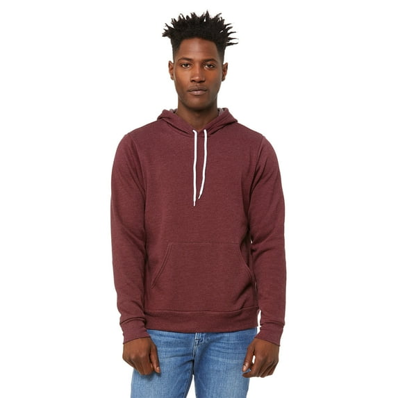 Bella + Canvas Unisex Sponge Fleece Pullover Hooded Sweatshirt
